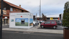 Photo du distributeur de billets place Henri Dure