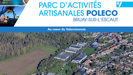 Image aérienne de la zone Poleco